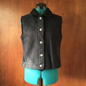County Clothing Black Vest